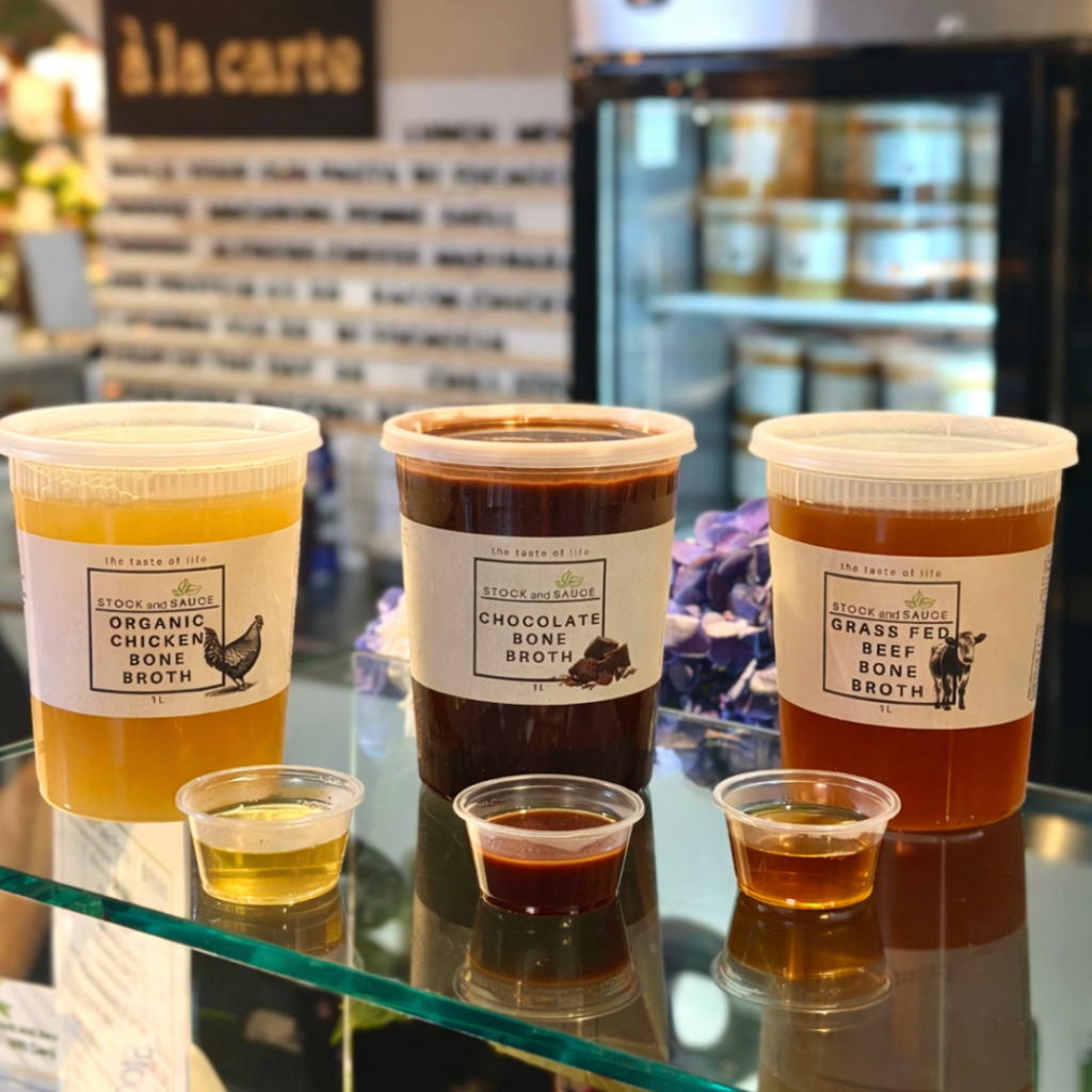 Stocks & Sauce - Stock, gravies & broth.