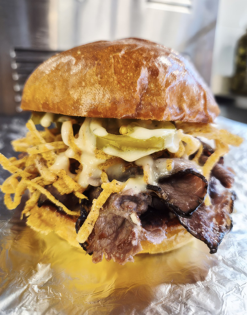 Lil’ Black Rooster - Beef & Cheddar
