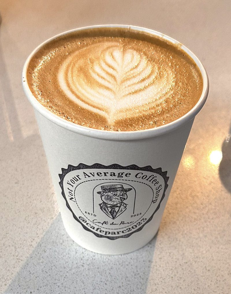 Café du Parc - Signature Latte with Devil's Head Coffee Espresso